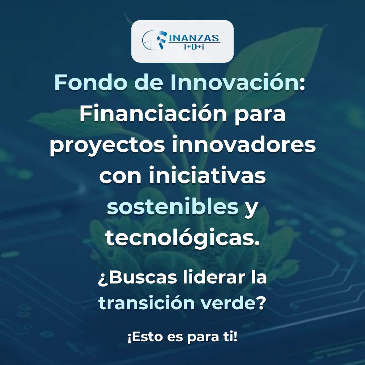 🚨 ÚLTIMOS DÍAS | 2.400M€ para energías limpias: ¿Cumples los requisitos?

📌 5 líneas: Pequeña/gran escala, CleanTech, CCUS

🇪🇸 Fast-track + exención fiscal + apoyo ICO

⏳ Cierra el 24/04/2025

🔗Más info: finanzasidi.com/convocatoria/f…

#EnergíasVerdes #Subvenciones #FinanciaciónUE