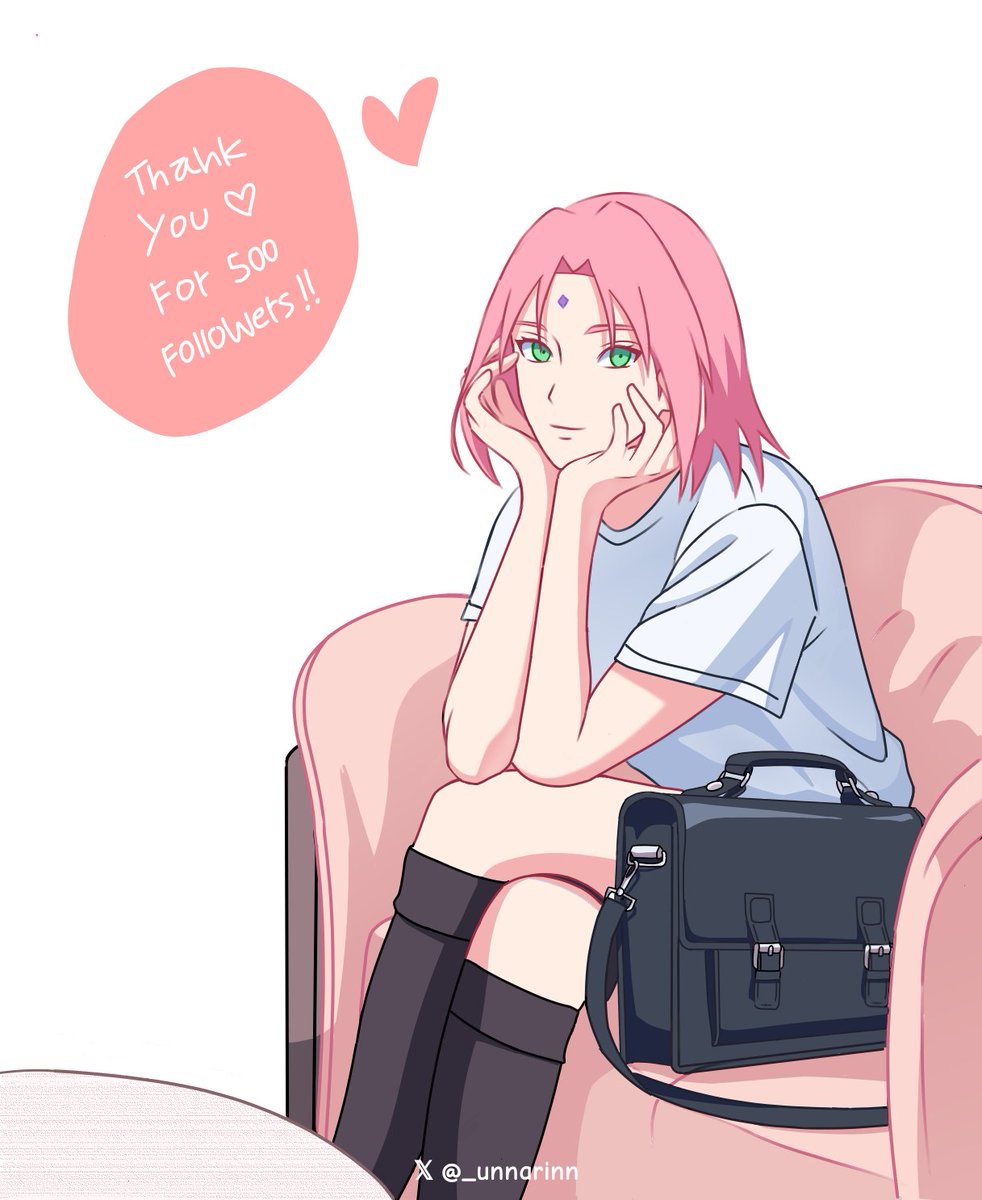 thank you so much for 500 followers 🫶 
i apologize for my recent lack of artwork, but i'm hoping to get back into creating fanart more regularly and sharing it with all of you 💌

#SakuraWeek2025 #sakuraharuno