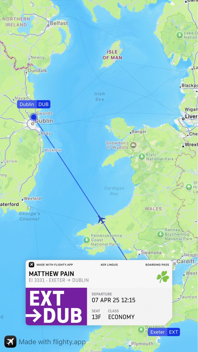 MatthewPain's tweet image. We’re taking our little train over to The Emerald Isle for the week. Looking forward to being back in Dublin - especially when we get to take it to the wonderful @gaiety_theatre!