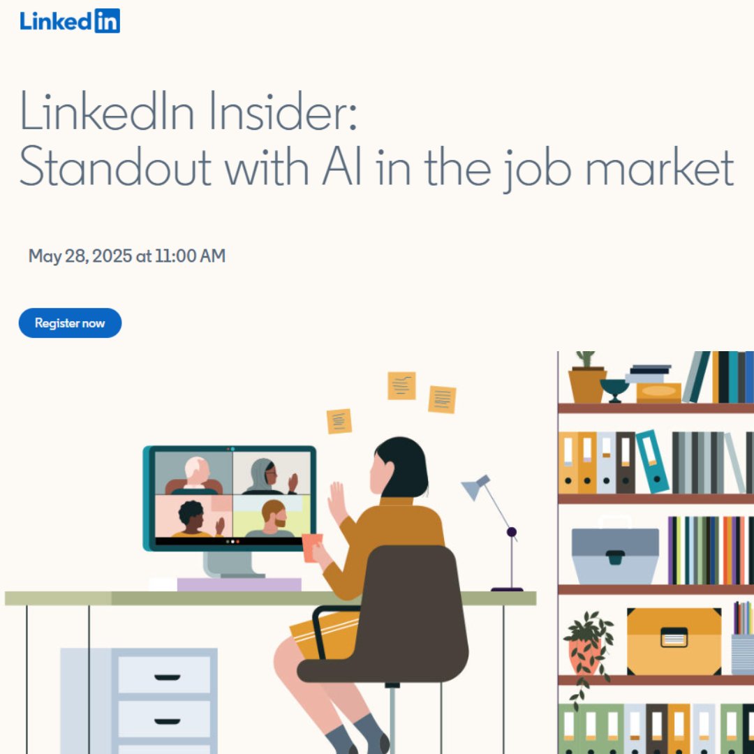 Discover how to upskill with LinkedIn Learning, attract top employers &amp; stand out in the job market. This free online event via Zoom will provide valuable insights, practical tips and networking opportunities to kickstart your career. REGISTER:  tinyurl.com/2hzm5dfh