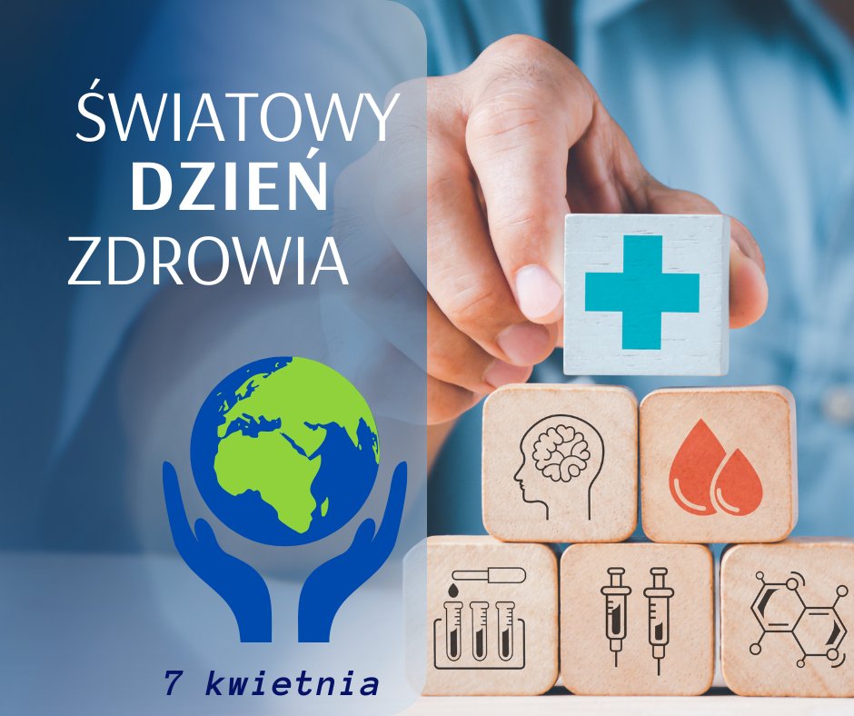 Tegorocznym hasłem przewodnim Światowego Dnia Zdrowia jest "Zdrowe  początki, pełna nadziei przyszłość" - zwiększenie wysiłków na rzecz  uniknięcia  zgonów matek  i noworodków  oraz nadania priorytety długoterminowemu zdrowiu i dobremu samopoczuciu kobiet
#worldhealthday2025