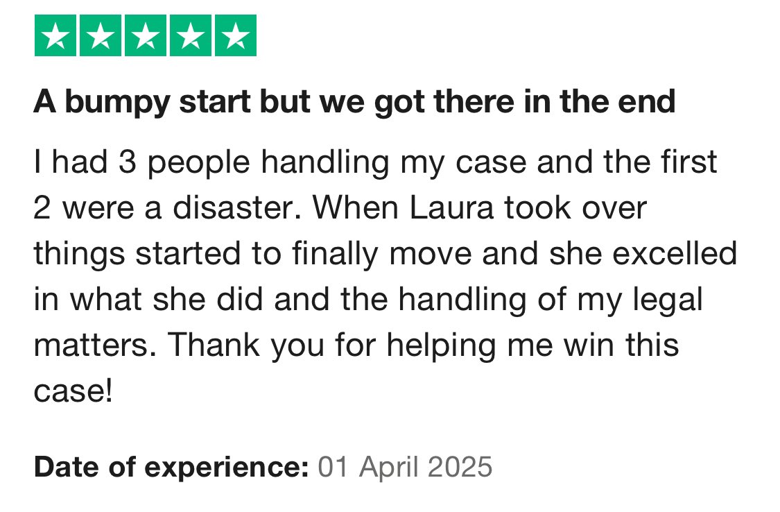 More amazing 5-star reviews for SI Resolve! ⭐️

Well done team

#seriousinjury #irwinmitchell #SIResolve #clientcare #irwinmitchellsolicitors