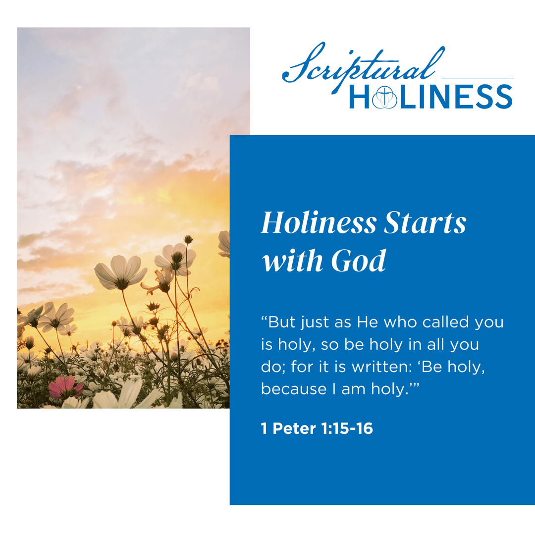 Holiness Starts with God

📖 “But just as He who called you is holy, so be holy in all you do; for it is written: ‘Be holy, because I am holy.’” – 1 Peter 1:15-16

Holiness isn’t about what we do—it starts with who God is.
