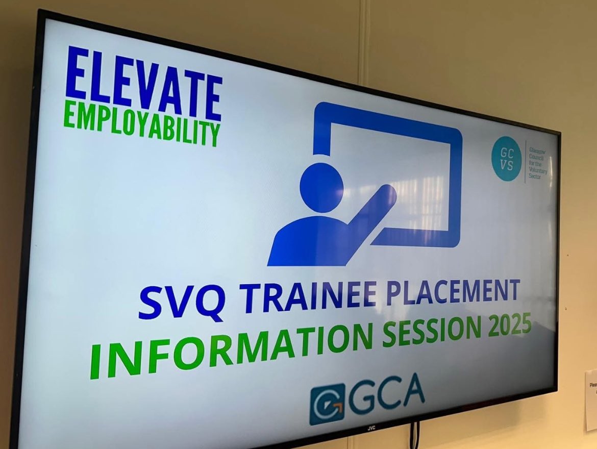 Applications are now live on our website for those interested in applying for this year’s SVQ Trainee Placements. 

elevate-glasgow.org/trainee-placem…

For more information, you can contact us at:

0141 353 1800 
elevate@glasgowcouncilonalcohol.org