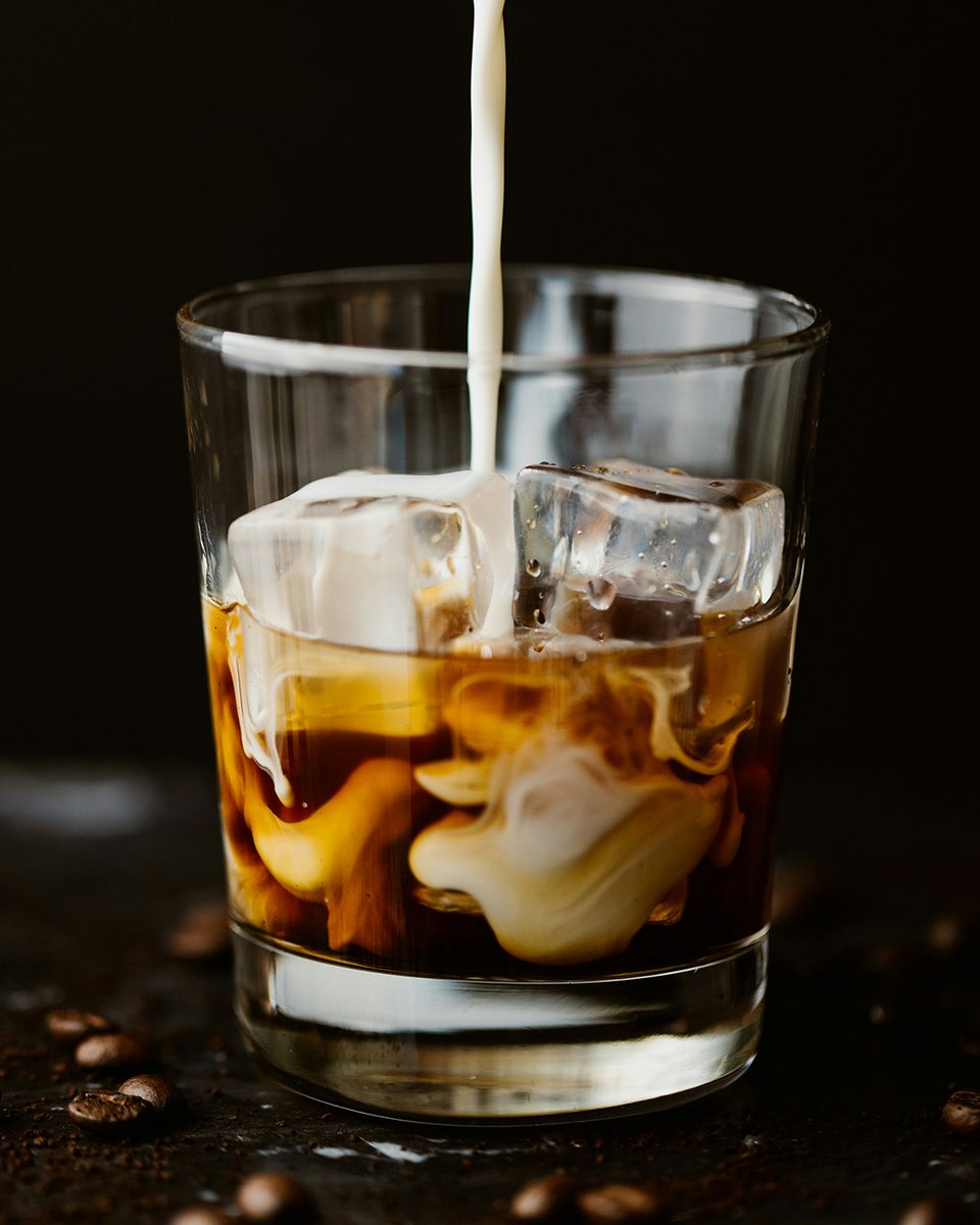 Smooth, creamy, and effortlessly delicious! ☕🥃

For the perfect Thunder Toffee White Russian, just pour Kahlua &amp; Thunder Toffee + Vodka into a rocks glass over cubed ice