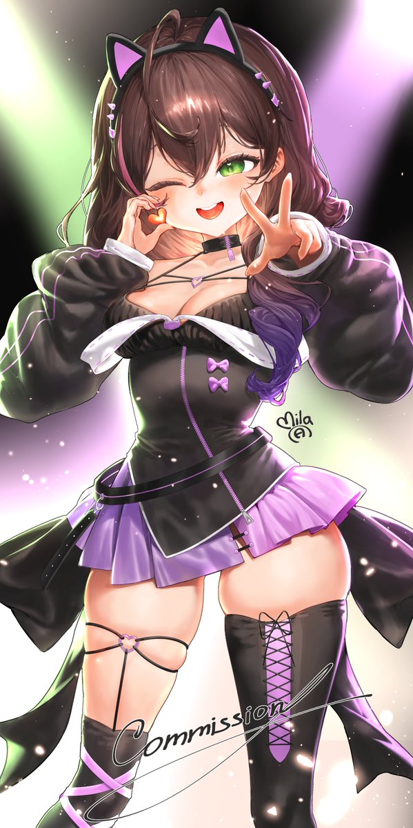 MilaArt12's tweet photo. comm for @HiyoooriA❤️✌️ https://t.co/0Zfp1hkjoN