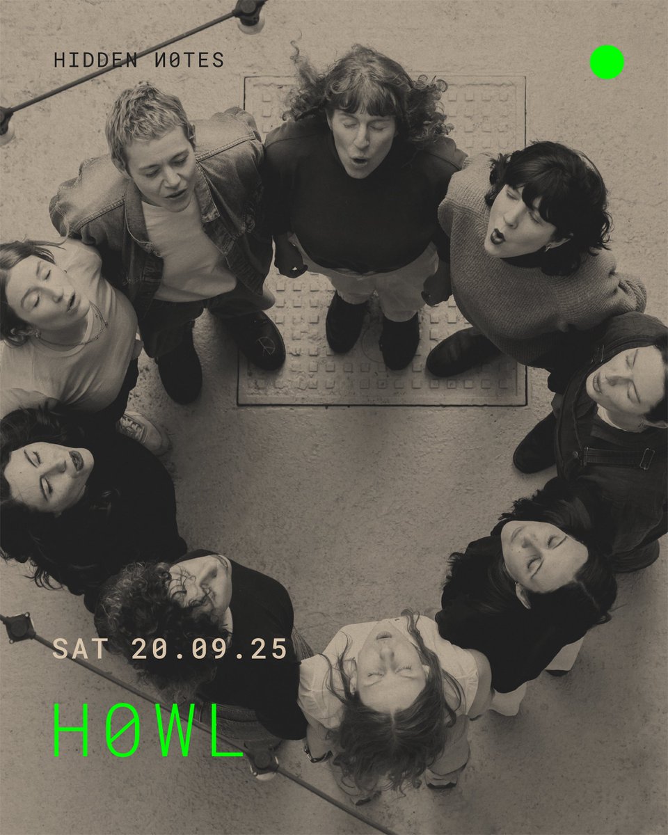 HiddenNotes_'s tweet image. Hidden Notes Festival
Vol.5 20-21.09.25
Stroud. Gloucestershire. UK.  
HOWL 
hiddennotes.co.uk/hn-2025 💚