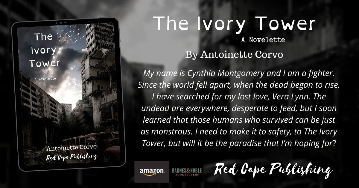 Antoinette Corvo takes us into a dark future with cannibals and zombies in The Ivory Tower (buff.ly/y52Tu1d) and to the bizarre town of hideous beings in the epic Appletown (buff.ly/NCMrNO9).