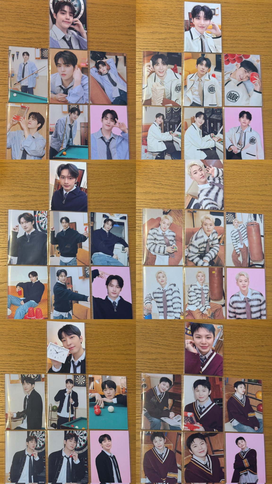 SEVENTEEN HOLIDAY インスタントフォトステッカー10枚セット SEVENTEEN HOLIDAY インスタントフォトステッカー10枚セット
