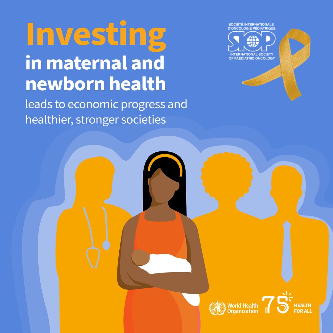 SIOP International (@worldsiop) on Twitter photo 🩵 Healthy Beginnings, Hopeful Futures 🩵
Every child deserves the best start in life—including timely diagnosis & quality care. This #WorldHealthDay, we join <a href="/WHO/">World Health Organization (WHO)</a> in calling for stronger health systems to support mothers, newborns & families.
#ChildhoodCancer #HealthForAll 🩵 Healthy Beginnings, Hopeful Futures 🩵
Every child deserves the best start in life—including timely diagnosis & quality care. This #WorldHealthDay, we join <a href="/WHO/">World Health Organization (WHO)</a> in calling for stronger health systems to support mothers, newborns & families.
#ChildhoodCancer #HealthForAll