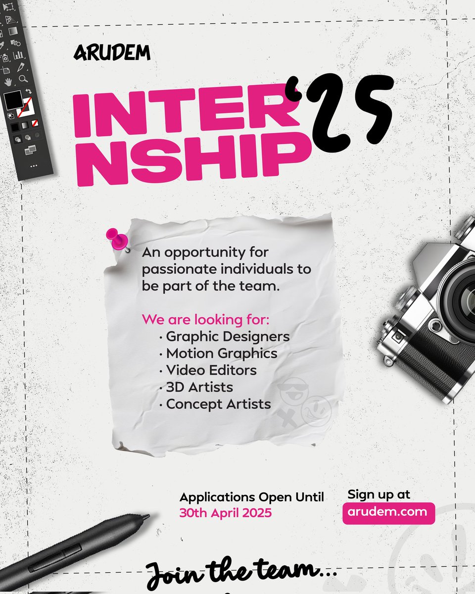 ARUDEM GAMING ๐บ๐ฌ (@arudemgaming) on Twitter photo Applications for our internship programme are live.
Tap in ๐ช๐ฃ๐
<a href="/arudemcreators/">ARUDEM CREATORS</a> Applications for our internship programme are live.
Tap in ๐ช๐ฃ๐
<a href="/arudemcreators/">ARUDEM CREATORS</a>
