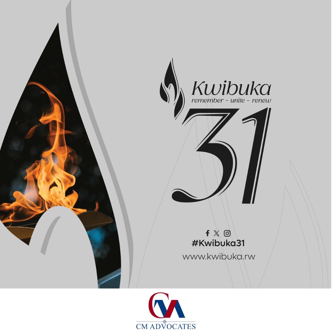 In silence, we remember. In remembrance, we heal. #Kwibuka31