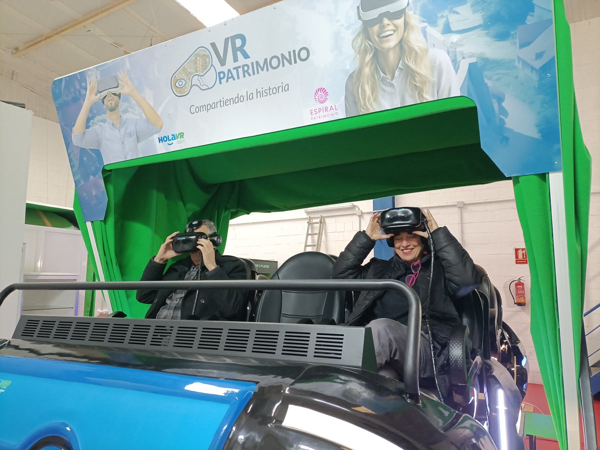 IAPHpatrimonio's tweet image. Jornada técnica “El proyecto de #realidadvirtual compartida: el viaje ‘Turdetania a la vista” organizada por @IAPHpatrimonio @CulturaAND, Espiral Patrimonio, @unisevilla y Hola VR
🗓️20/05/2025
⌛️11:00-14:00
Actividad gratuita con inscripción previa en↩️  iaph.es/jornadas/viaje…