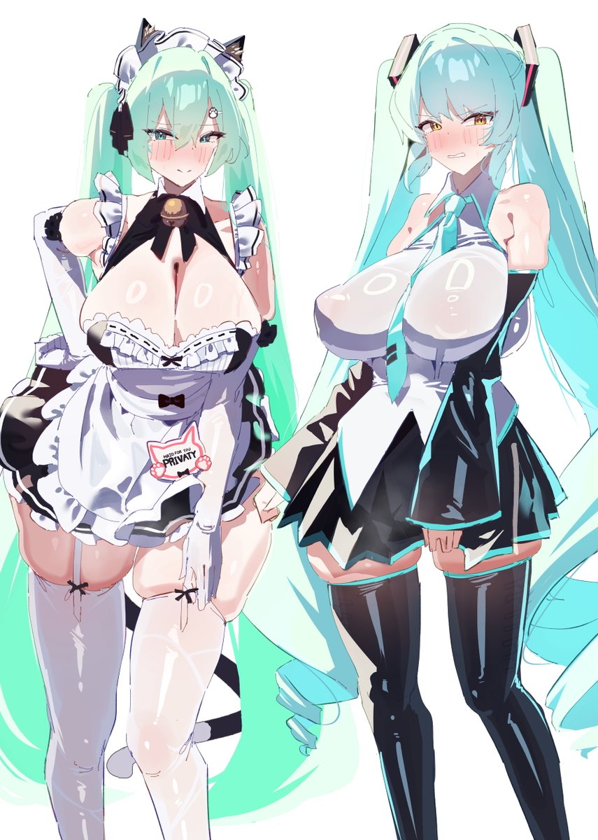 特に関係ない2人の衣装交換 