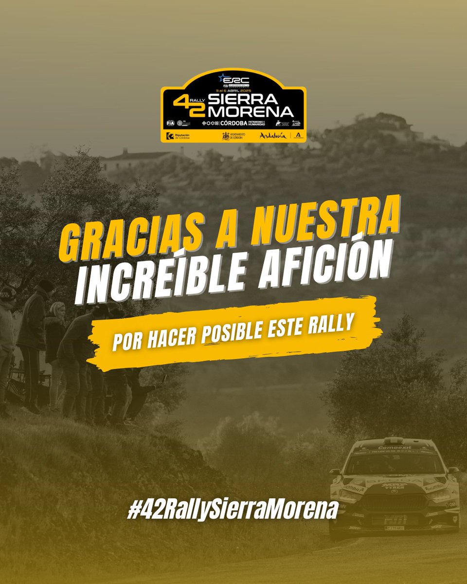 Rally Andalucía Sierra Morena tweet media