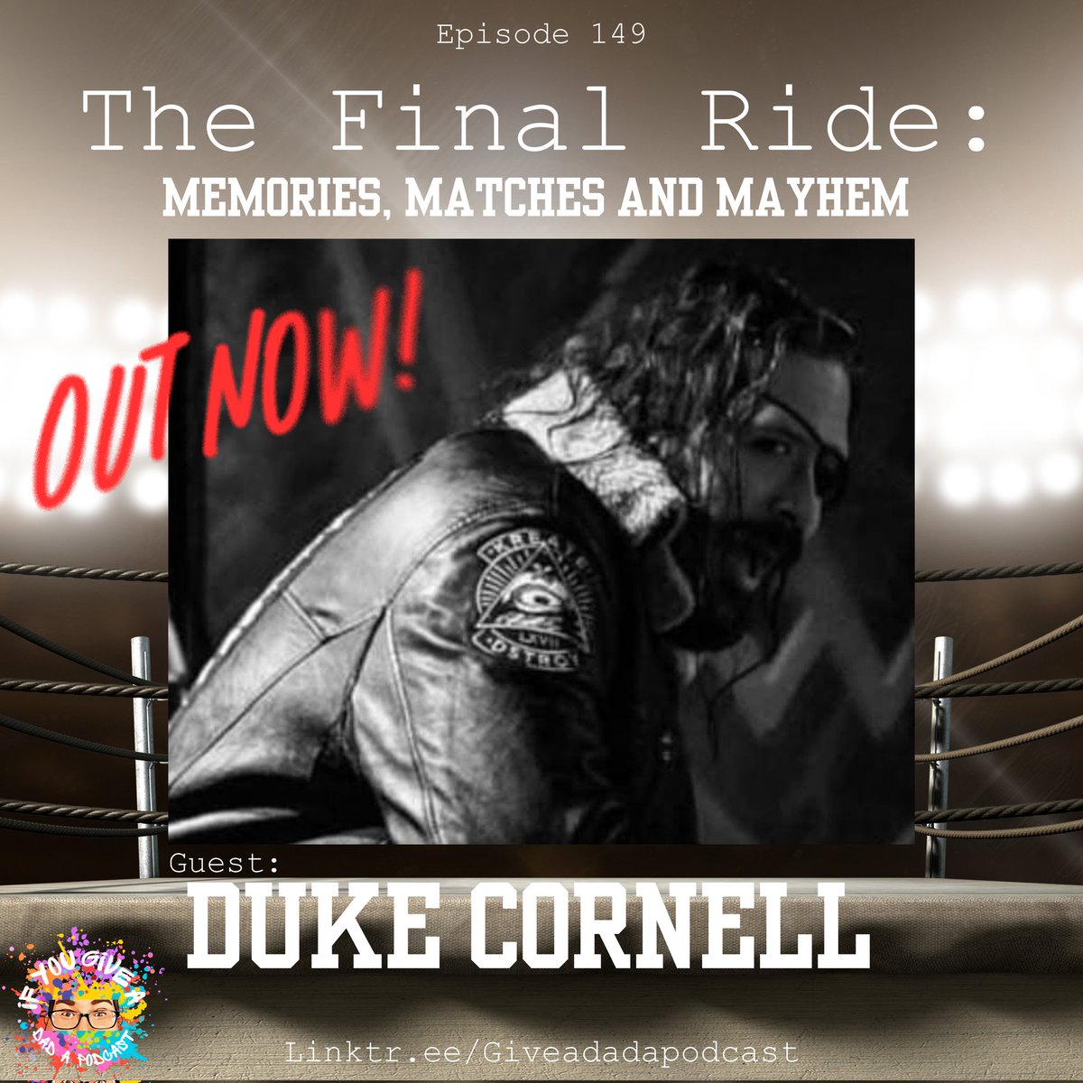 DadPodcast11's tweet photo. The Final Ride is here.
Duke Cornell returns to IYGADAP to talk retirement, legacy, wild stories, and why emotion over motion means everything.
Listen nowโwherever you get your podcasts.
#IYGADAP #TheFinalRide #WrestlingPodcast #DukeCornell #ProWrestling #IndieWrestling https://t.co/3tjR3ffiM7