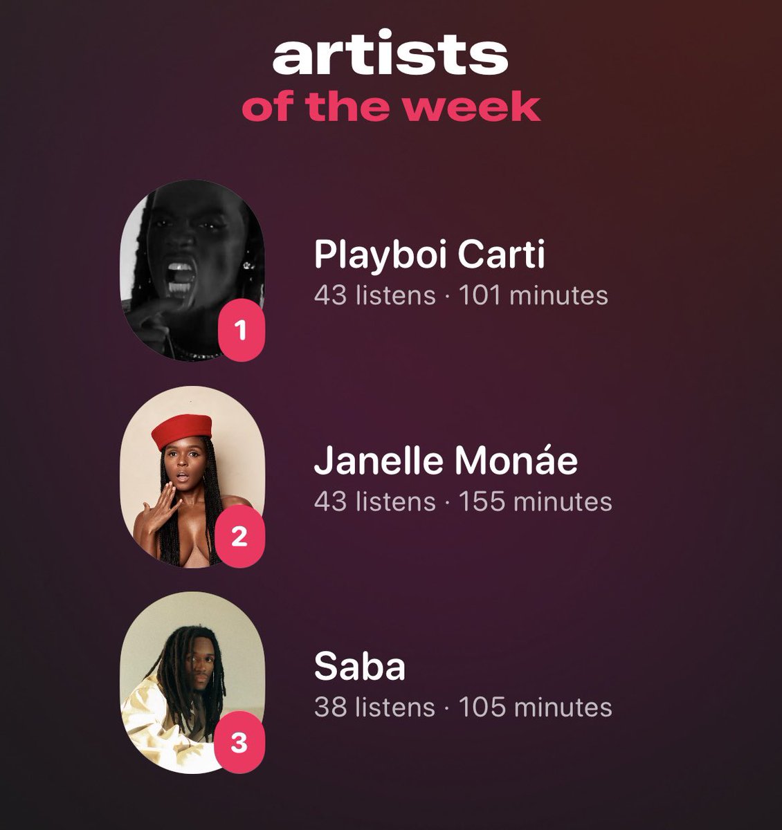 oblavish's tweet image. airbuds recap ☀️ #week14