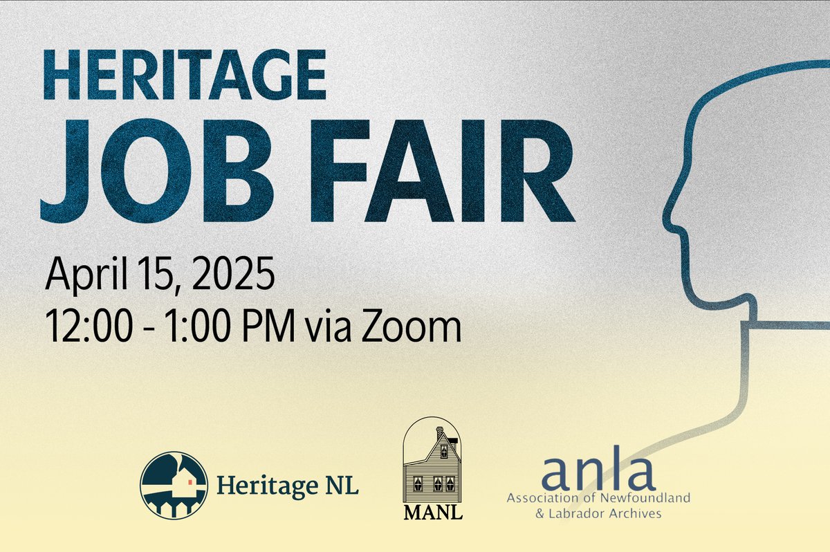 Are you looking for a summer job, or are you a heritage institution looking for employees? Then join us for a virtual job fair! For more information: museumsnl.ca/heritage-job-f…

<a href="/hfnlca/">Heritage NL</a>