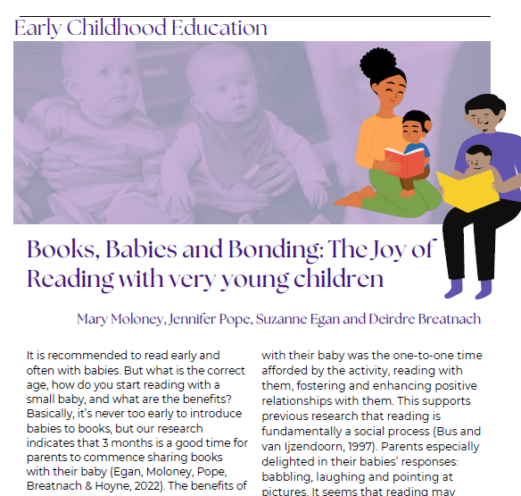Dr Suzanne Egan (@suzanne_m_egan) on Twitter photo Delighted to have a piece in the latest edition <a href="/LiteracyIRL/">Literacy Association of Ireland</a> Literacy News along with <a href="/MICLimerick/">Mary Immaculate College (MIC)</a> colleagues about the joy of reading with very young children.
Full edition available here: literacyireland.com
<a href="/MaryMoloneyie/">Mary Moloney</a> <a href="/jsturley_pope/">Dr Jennifer Pope</a> <a href="/Denraj/">Deirdre Breatnach</a> Delighted to have a piece in the latest edition <a href="/LiteracyIRL/">Literacy Association of Ireland</a> Literacy News along with <a href="/MICLimerick/">Mary Immaculate College (MIC)</a> colleagues about the joy of reading with very young children.
Full edition available here: literacyireland.com
<a href="/MaryMoloneyie/">Mary Moloney</a> <a href="/jsturley_pope/">Dr Jennifer Pope</a> <a href="/Denraj/">Deirdre Breatnach</a>
