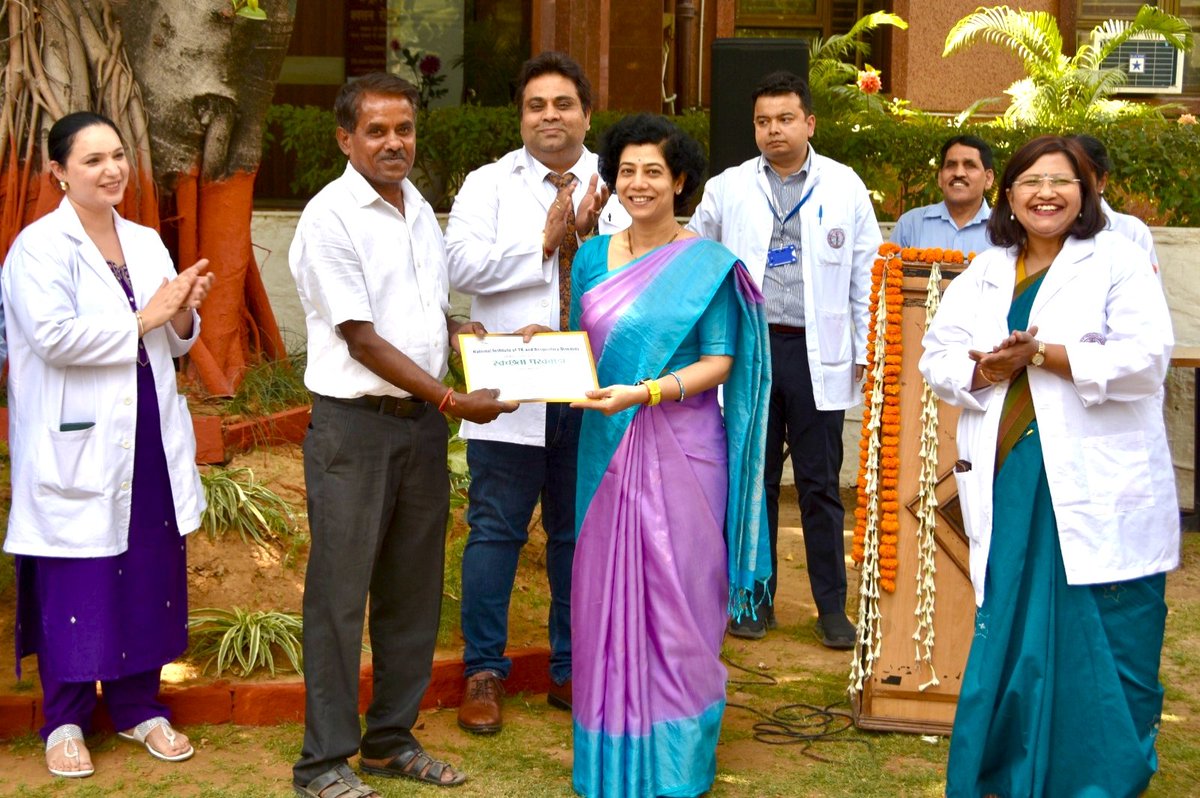 Swachhata Pakhwada 2025 # The Additional Secretary, MoHFW &amp; Managing Director, NHM, Smt. Aradhana Patnaik led the activities # Swachhata pledge,Tree plantation, felicitation of best workers, Swachhata kits distribution and motivated the NITRD staff #mohfw #swachhtapakhwada