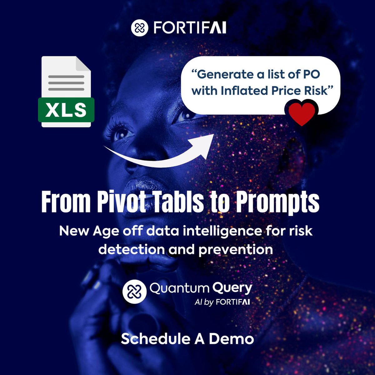 Fortif_AI's tweet image. What started with crunching numbers in Excel has evolved into engineering AI workflows, designing data pipelines, and asking the right prompts to uncover deeper insights.
Schedulke a demo with Fortifai Founder today
#Fortifai #futureofriskmanagement #PromptEngineering