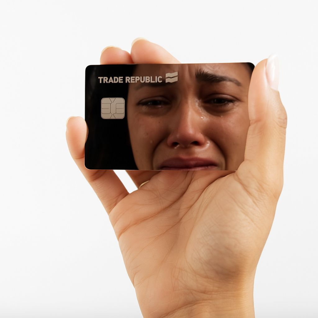 Techaktien1's tweet image. Wenn die Trade Republic - App mal wieder überlastet ist und nicht reagiert. Repost, wenn Du es kennst. 📱📉😡 #Finx #Memes #stockmarketcrash