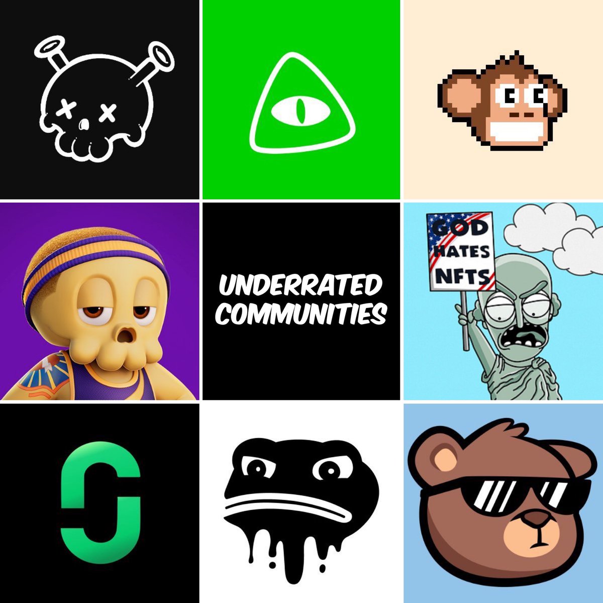 Working on an elaborate analysis on underrated communities 👀

Which projects should I look into?