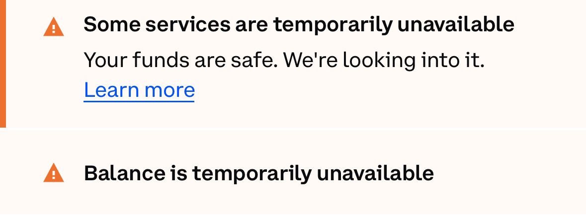 Bluewhale (@kukuiuia) on Twitter photo The Coinbase App has been broken for months! No one is even looking at it. <a href="/brian_armstrong/">Brian Armstrong</a> #Coinbase The Coinbase App has been broken for months! No one is even looking at it. <a href="/brian_armstrong/">Brian Armstrong</a> #Coinbase