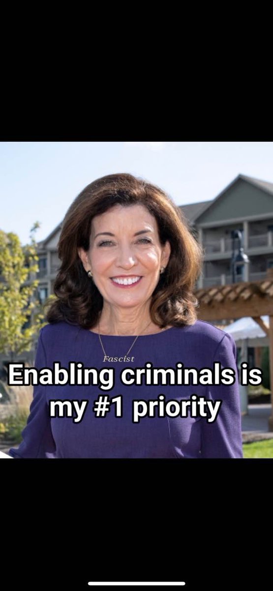 Everything wrong with NYS is due to this woman, Cuomo and their sh*tty left wing authoritarian party.