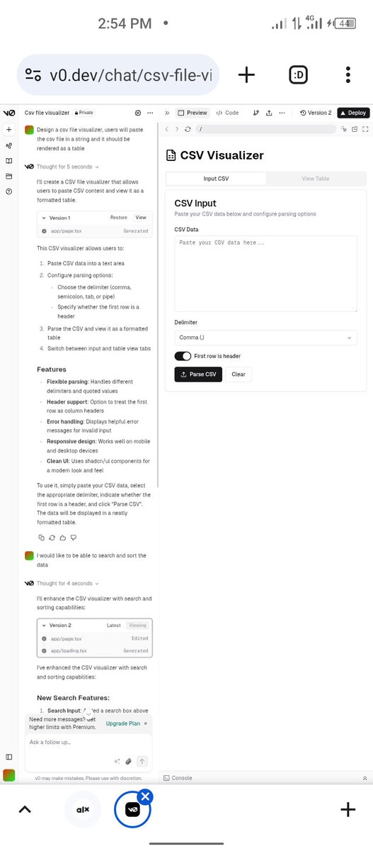suleman_um43238's tweet image. Bridging design &amp;amp; development just got smarter! v0.dev by Vercel uses vision-language models to turn wireframes into code—fast, accurate, and customizable. The future of Generative UI is here. #v0dev #Vercel #AI #VisionLanguageModels #GenerativeUI #BuildSmarter