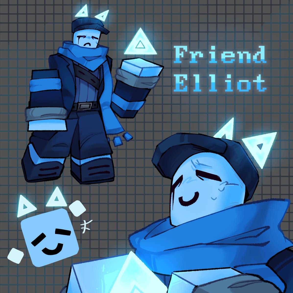 Sorry this is a bit messy but I hope u like it !! I am so excited for these skins 😋 maybe someday I’ll also get around to drawing the John Doe one