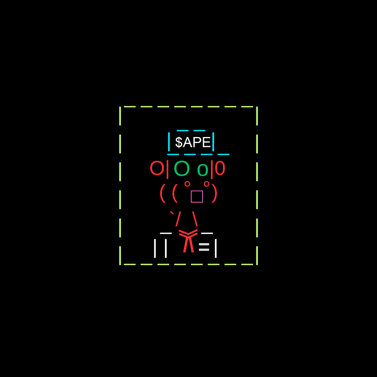 CodeapeNFT's tweet photo. > mint.update()
>> 276 / 2222
>> status: stable
>> bug intensity: rising
→ https://t.co/P3HVjrxweA
#ApeChain https://t.co/U4VlriPEo4
