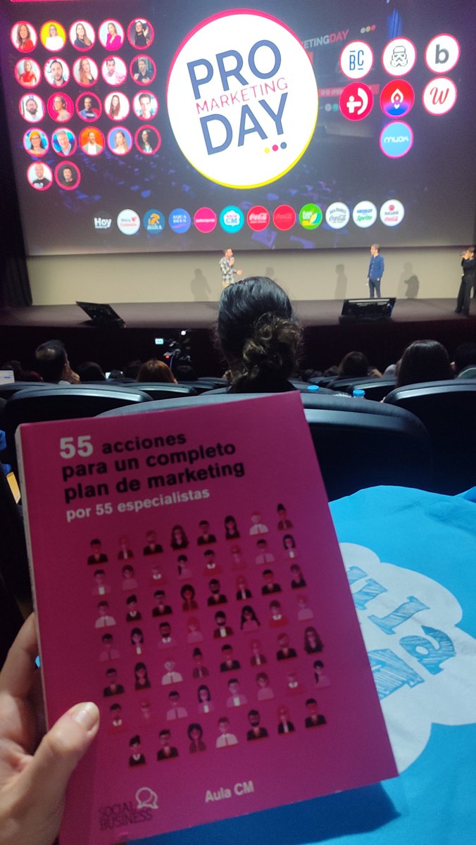 Sonia Diez (@sonia10f) on Twitter photo No podía irme del <a href="/promarketingday/">Pro Marketing Day</a> sin llevarme está maravilla para León.
55 #expertos , 55 #tips ¡Libro de consulta que estoy deseando empezar !
#eventazo #PROmarketingDAY <a href="/aulaCM/">Aula CM - Escuela de Comunicación y Marketing</a> No podía irme del <a href="/promarketingday/">Pro Marketing Day</a> sin llevarme está maravilla para León.
55 #expertos , 55 #tips ¡Libro de consulta que estoy deseando empezar !
#eventazo #PROmarketingDAY <a href="/aulaCM/">Aula CM - Escuela de Comunicación y Marketing</a>