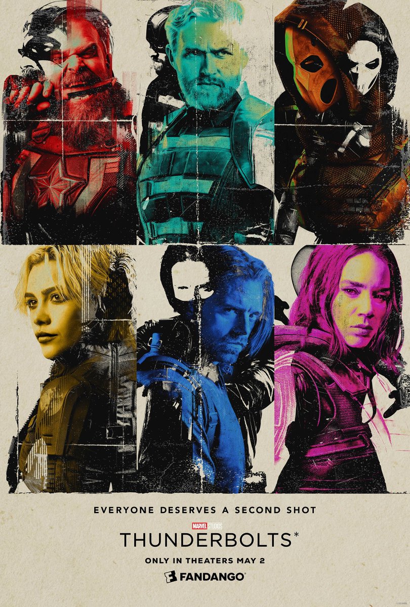 New 'THUNDERBOLTS*' cast poster.

via: <a href="/Fandango/">Fandango</a>