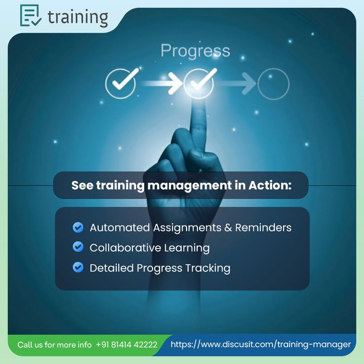 BusinessDiscus's tweet photo. See Training Management in Action with Discus! 📚

📞 Call us today: +91 75670 12222
🔗 Explore more: https://t.co/ZEdl7wfsMV

#TrainingManagement #DiscusTrainingManager #SmartLearning #EmployeeTraining #LMS #DiscusIT https://t.co/gLBOE0YOBE