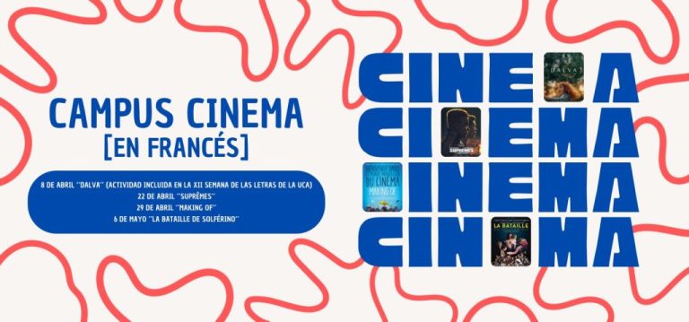 ¡Disfruta de este largometraje! El servicio de Extensión Universitaria del Vicerrectorado de Sostenibilidad y Cultura de la UCA, junto al l'Institut Français de la Embajada Francesa en España, organiza Campus Cinema, en francés.  

📲antiguosalumnos.uca.es
#sinergias