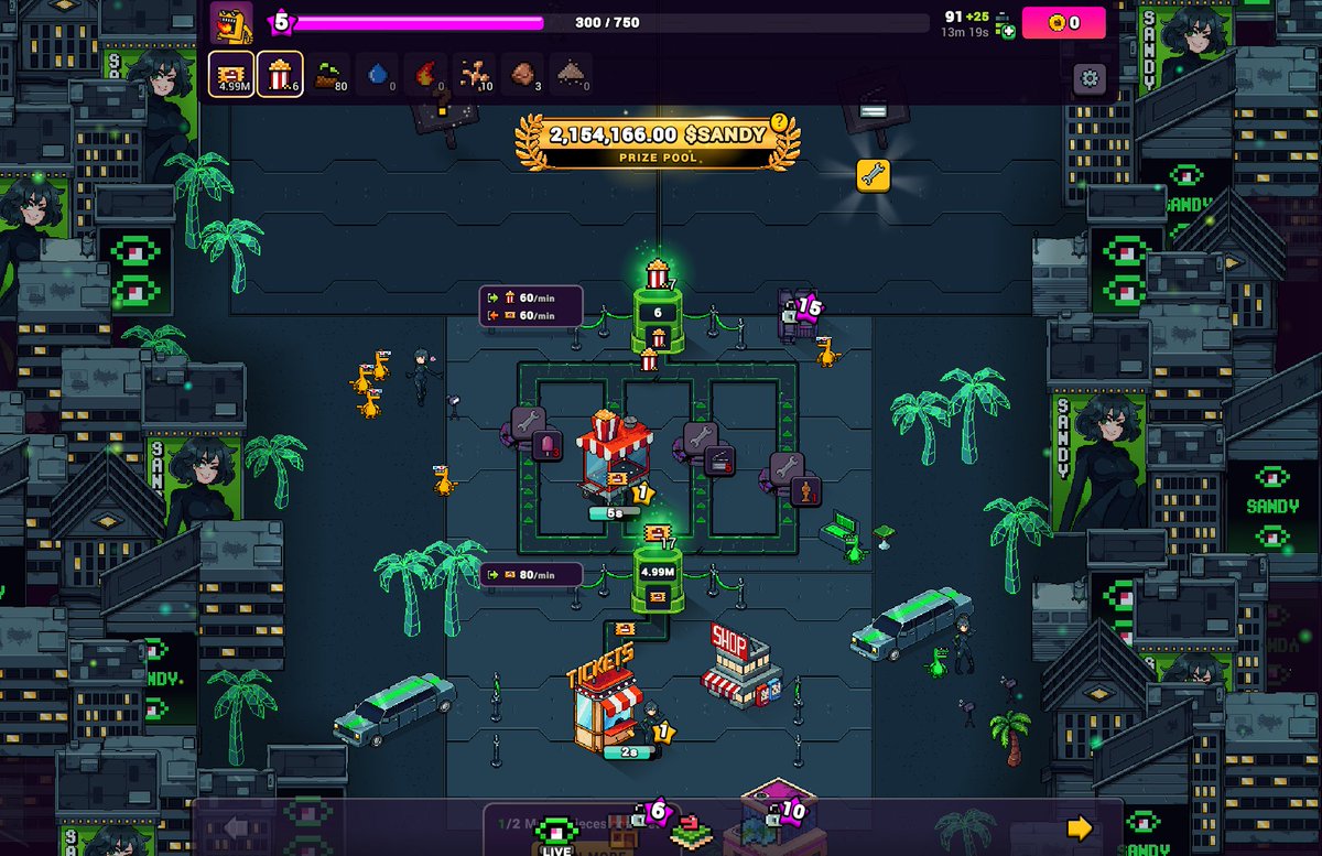 If you need to chill, have a look here in the $SANDY game that the team has just released in collaboration with <a href="/AngryDynomites/">Angry Dynomites Lab 🦖</a> 

Gotta register on sandwatch com - seat code if you need one: 3AC25A or use one from the instruction