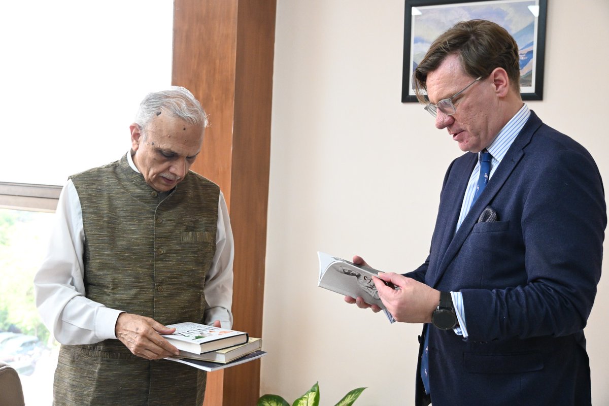 VIF India (@vifindia) on Twitter photo VIF hosted an interaction with Mr. Nico Lange <a href="/nicolange_/">Nico Lange</a> , Senior Fellow at Munich Security Conference <a href="/MunSecConf/">Munich Security Conference</a> and Dr. Adrian Haack, Director, KAS Office in India <a href="/kas_india/">Konrad-Adenauer-Stiftung India</a> . The discussion focussed on the constant realignments in the global order and the need to VIF hosted an interaction with Mr. Nico Lange <a href="/nicolange_/">Nico Lange</a> , Senior Fellow at Munich Security Conference <a href="/MunSecConf/">Munich Security Conference</a> and Dr. Adrian Haack, Director, KAS Office in India <a href="/kas_india/">Konrad-Adenauer-Stiftung India</a> . The discussion focussed on the constant realignments in the global order and the need to
