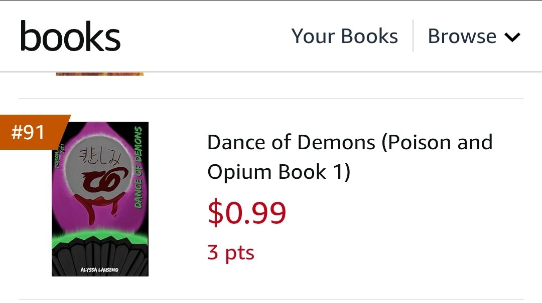 Temporary as it was, I got a wonderful surprise last night 🥹

Dance of Demons broke into the top 100 of new LGBTQ+ Fantasy! Thank you all! 💙🫶🏻