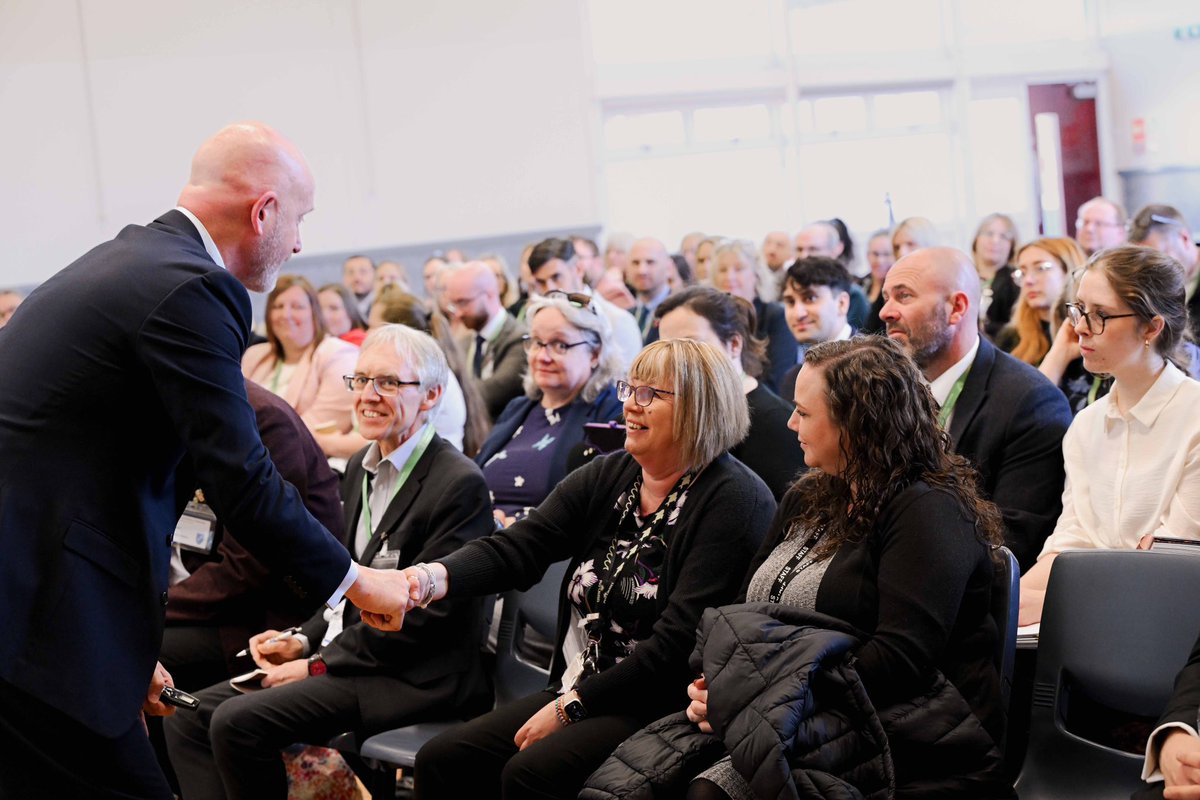 Experienced leader John Murphy at the Trust’s annual conference. “Children ultimately want to belong and the key is creating the right culture”
