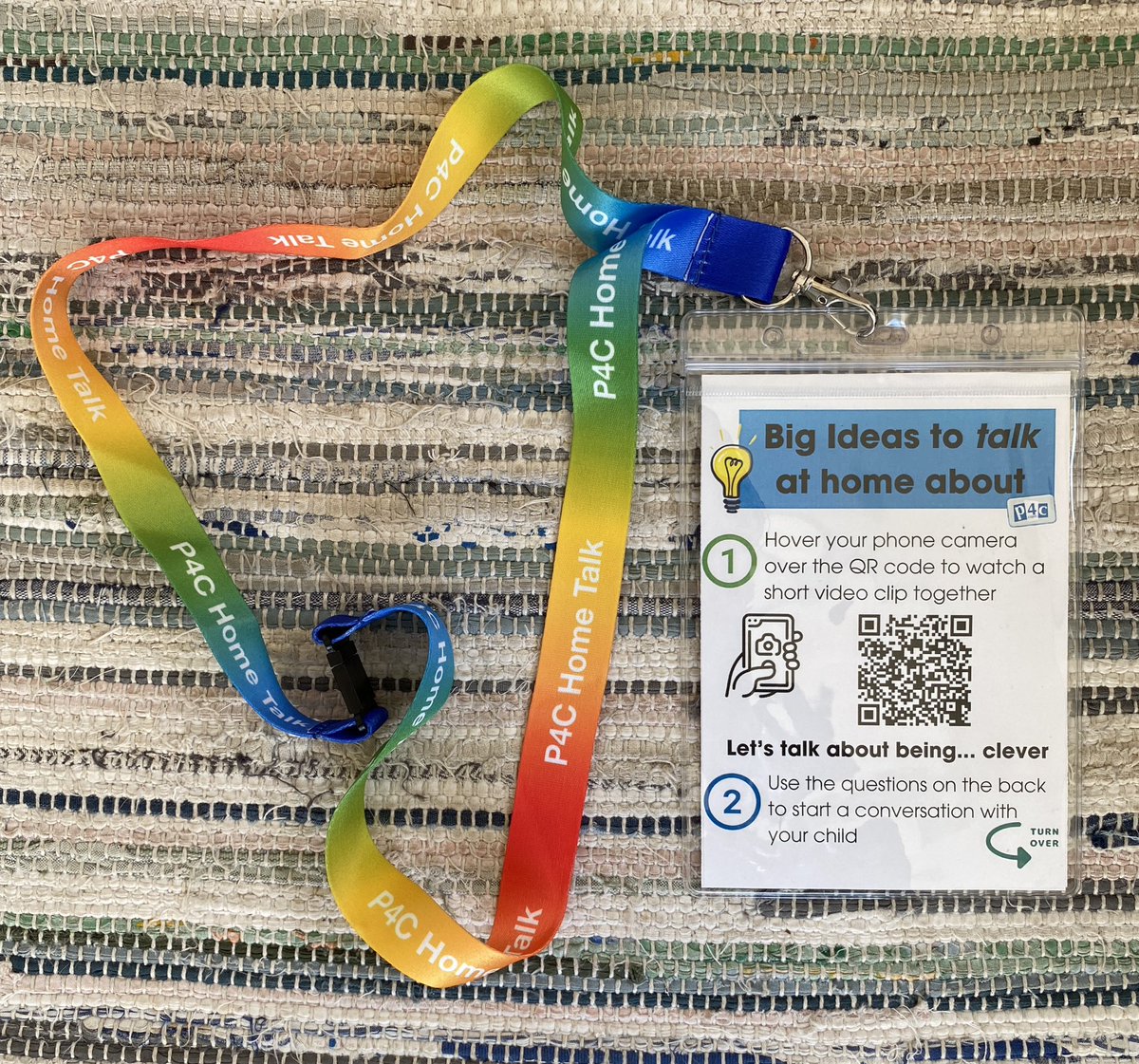 Having a lovely day being inspired by Fullbrook Nursery’s #p4c.  Love their HomeTalk lanyards for children! Digging deeper through play/CP, mini projects &amp; incorporating 2 year-olds. Staff so on board, lovely to see. @SAPERE_P4C #eyfs