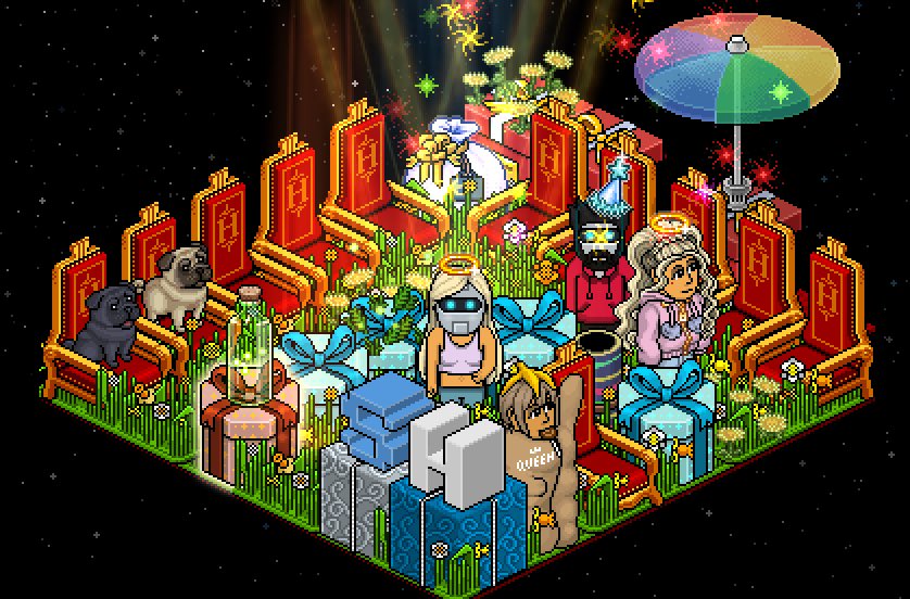 QabikPixel's tweet image. ✨ NFT THRONE GIVEAWAY ✨

Follow 
@QabikPixel 
@securehabbonft
 
🔥Like + RT this post
Tag 3 friends🔥

Ends in 4 days
Goodluck! ✨#habbo 💕