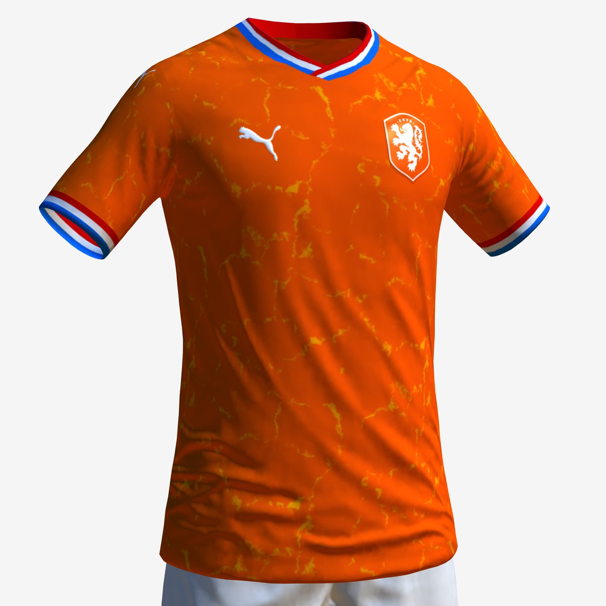 Fankits_'s tweet image. Netherlands x Puma kits, designed by @fifakitcreator and recreated by @ChatGPT_LATAM @Footy_Headlines

#Fankits #FIFAKitCreator #FantasyKits #AI #ChatGPT #IA