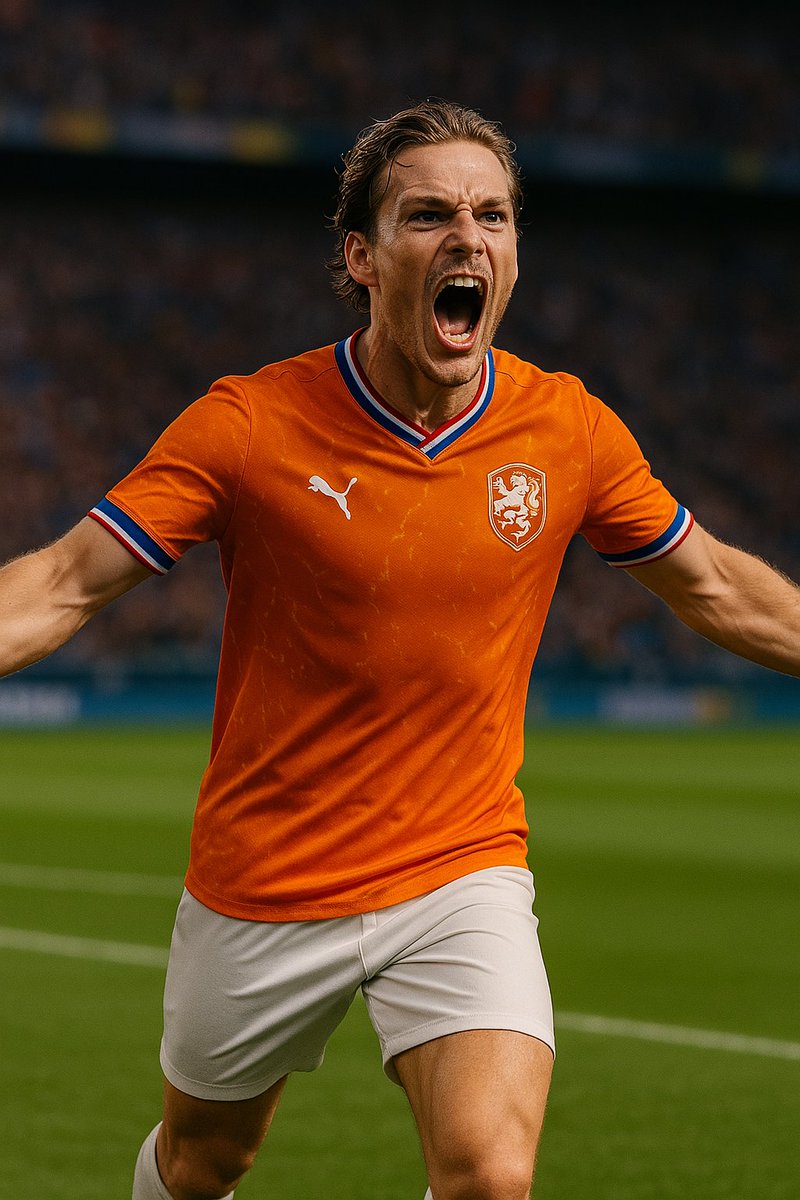Fankits_'s tweet image. Netherlands x Puma kits, designed by @fifakitcreator and recreated by @ChatGPT_LATAM @Footy_Headlines

#Fankits #FIFAKitCreator #FantasyKits #AI #ChatGPT #IA