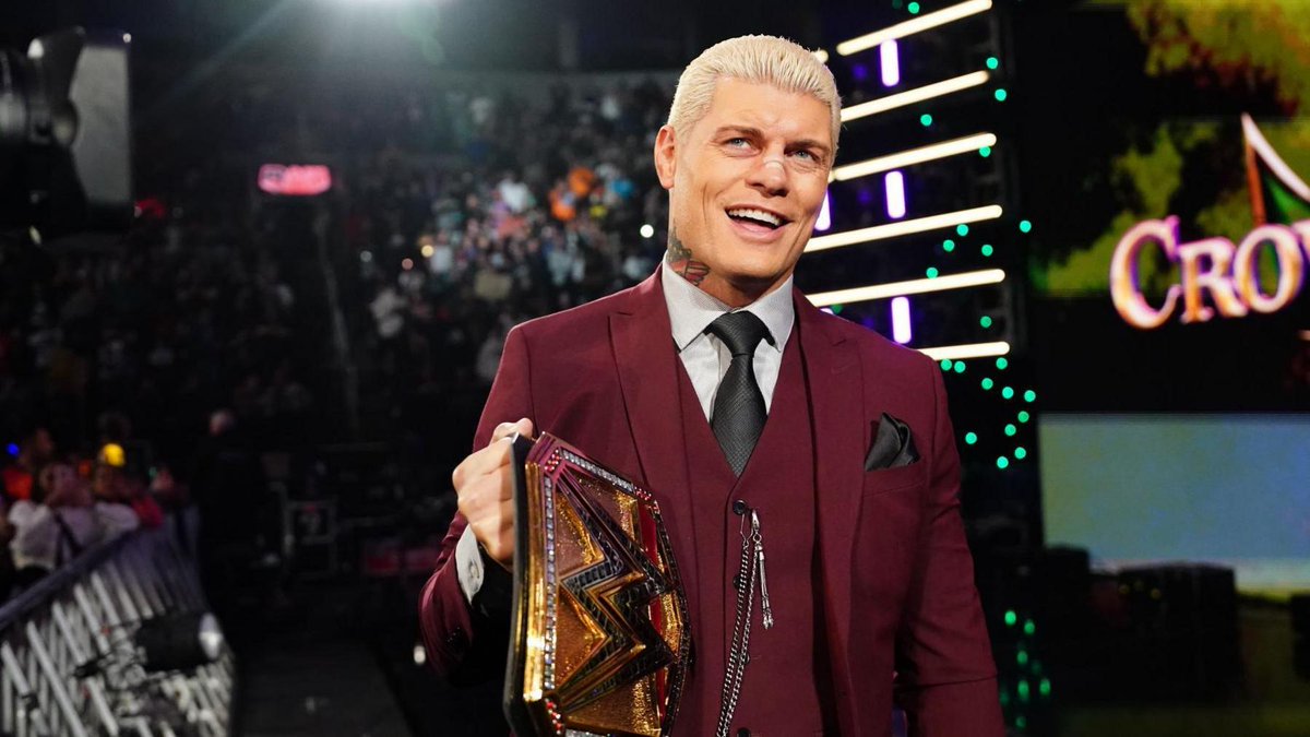 ONE FULL YEAR

Congrats to <a href="/CodyRhodes/">Cody Rhodes</a> for hitting one calendar year as WWE Champion.
