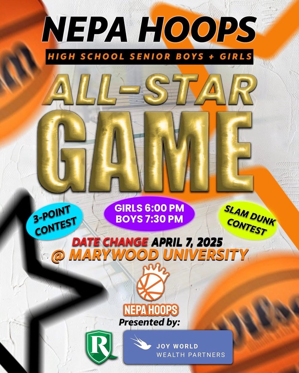 NEPAHoops's tweet photo. TODAY’S THE BIG DAY! 🤩 SEE YOU TONIGHT‼️ #AllStarGame #LIAAvsWVC 🏀 #NEPAhoops https://t.co/qaHIDlS7xV