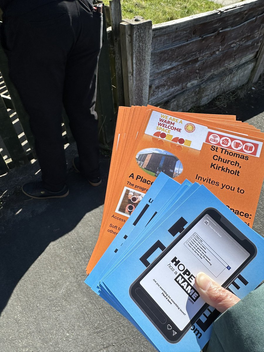 Loretta Leung MDGF Deanery Enabler Rochdale (@mandiogf_rochde) on Twitter photo Went on a Prayer Walk with Revd Duke in the area this morning. May God bless everyone we met today and every house we passed by.
#HopeHasAName #Rochdale
<a href="/DioManchester/">Diocese of Manchester</a> <a href="/BishMiddleton/">Mark Davies</a> <a href="/MDGFTEAM/">Man Dio Growing Faith</a> Went on a Prayer Walk with Revd Duke in the area this morning. May God bless everyone we met today and every house we passed by.
#HopeHasAName #Rochdale
<a href="/DioManchester/">Diocese of Manchester</a> <a href="/BishMiddleton/">Mark Davies</a> <a href="/MDGFTEAM/">Man Dio Growing Faith</a>