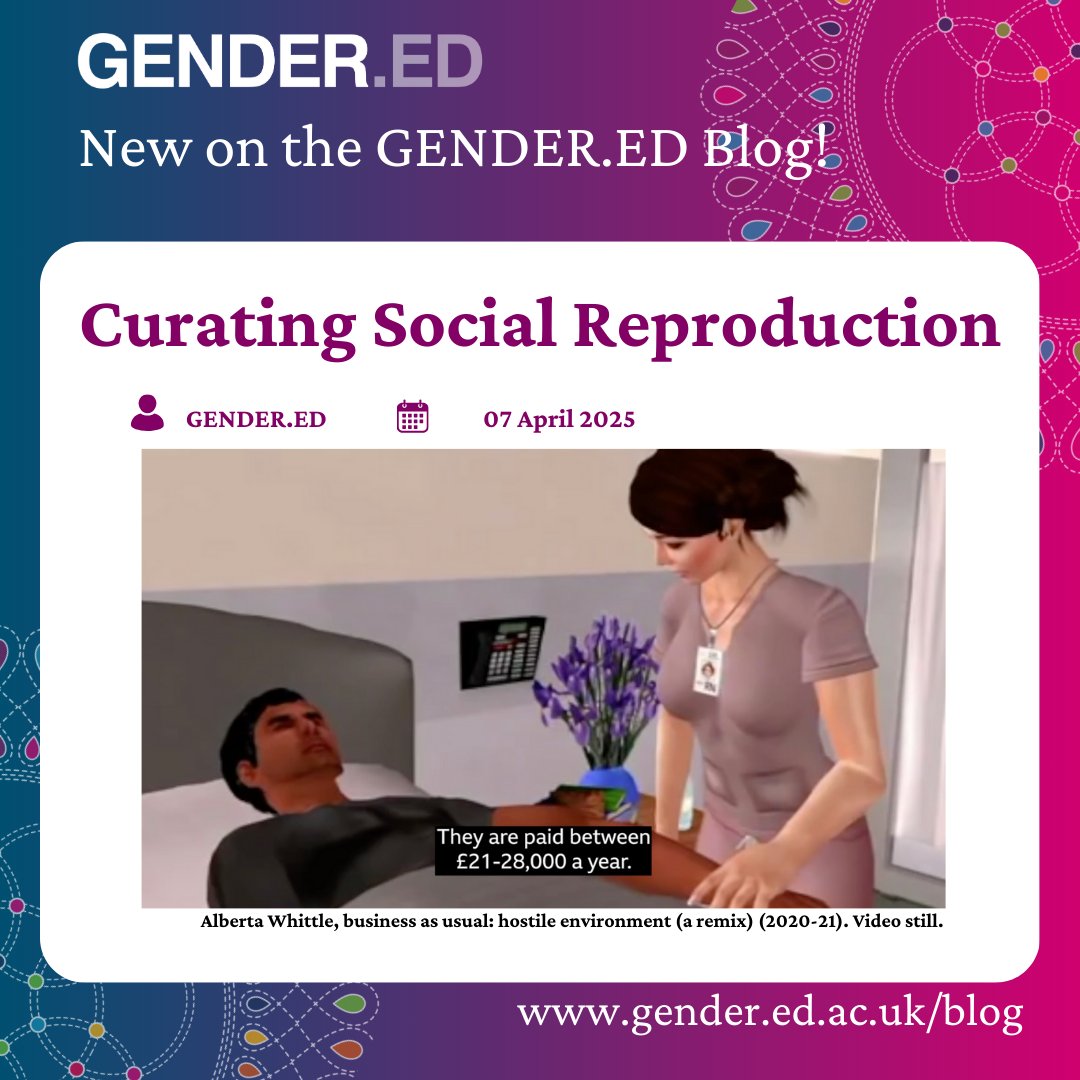 ECA Senior Lecturer Kirsten Lloyd reflects on how curatorial practice might offer some boundary crossing in social reproduction, highlighting pieces from the University of Edinburgh's collections. Read the blog post here bit.ly/42b33dG