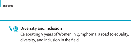 Congratulations to our Chair Anna Sureda, as well as Steering Committee members Astrid Pavlovsky, Michelle Poon and Sonali Smith, for the recent publication of your article in the Lancet Haematology!!