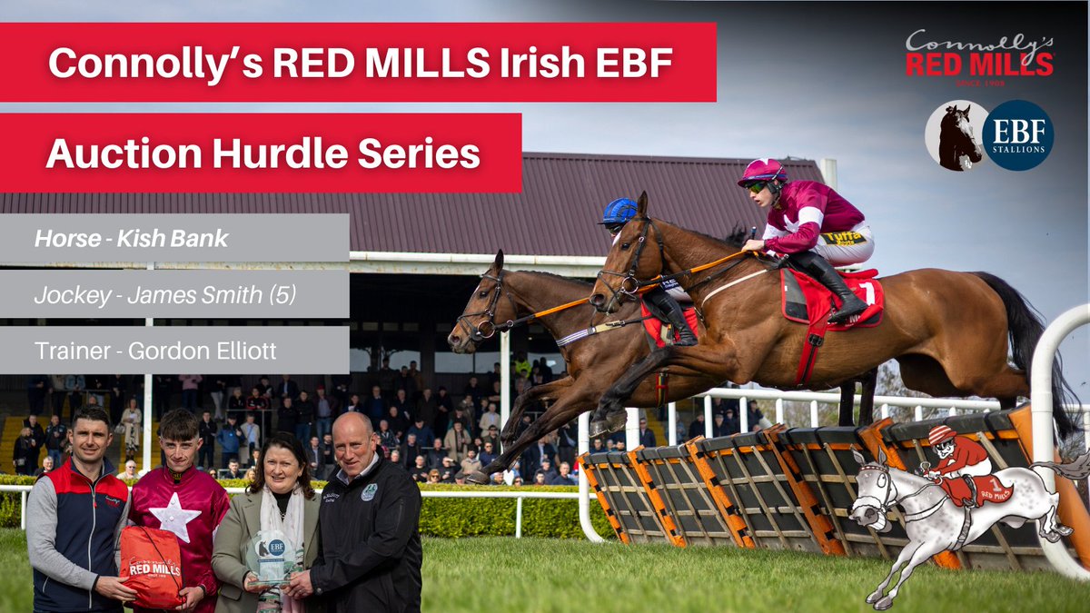 Connolly's RED MILLS (@redmillshorse) on Twitter photo Kish Bank landed the final qualifying race in the 24/25 #REDMILLS <a href="/IrishEBF_/">Irish Stallion Farms</a> Auction Hurdle Series at <a href="/WexfordRacecour/">Wexford Racecourse</a> on Friday evening 👏🏆
A deserved victory for the son of Mount Nelson who cost €26,000 as a store <a href="/Goffs1866/">Goffs</a> and had been runner up twice in the series Kish Bank landed the final qualifying race in the 24/25 #REDMILLS <a href="/IrishEBF_/">Irish Stallion Farms</a> Auction Hurdle Series at <a href="/WexfordRacecour/">Wexford Racecourse</a> on Friday evening 👏🏆
A deserved victory for the son of Mount Nelson who cost €26,000 as a store <a href="/Goffs1866/">Goffs</a> and had been runner up twice in the series